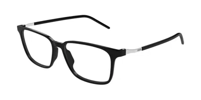 Puma Pu0514o 001 Occhiali Da Vista Neri Per Uomo (solo Montatura) In Black