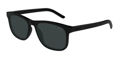Puma Pu0515s 001 Occhiali Da Sole Neri Per Uomo In Black
