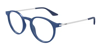 Puma Pu0524o 004 Men's Glasses Blue Size 48 - Free Lenses - Blue Light Block Available