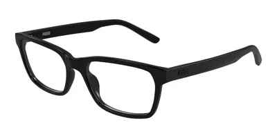 Puma Pu0528o 006 Men's Glasses Black Size 58 - Free Lenses - Blue Light Block Available