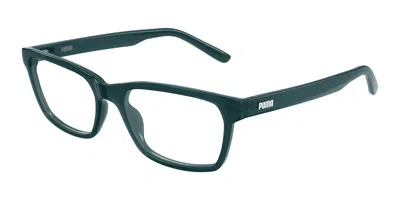 Puma Pu0528o 009 Men's Glasses Blue Size 58 - Free Lenses - Blue Light Block Available