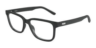 Puma Pu0530o 002 Men's Glasses Clear Size 55 - Free Lenses - Blue Light Block Available In Gray