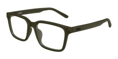Puma Pu0531oa Asian Fit 005 Men's Glasses Green Size 54 - Free Lenses - Blue Light Block Available
