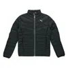 Puma Puffer Coats 'black' In Green