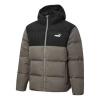 Puma Puffer Down Jacket 'olive Green Black'