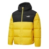 Puma Puffer Down Jacket 'yellow Black' In Multi