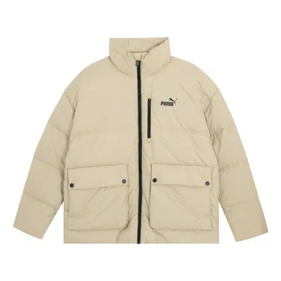 Puma Puffer Jacket 'beige' In Neutral