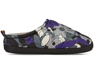 Pre-owned Puma Puffy Sandal Perks And Mini Sneakers In Black/heliotrope