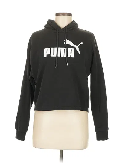 Pre-owned Puma Pullover Hoodie In Black
