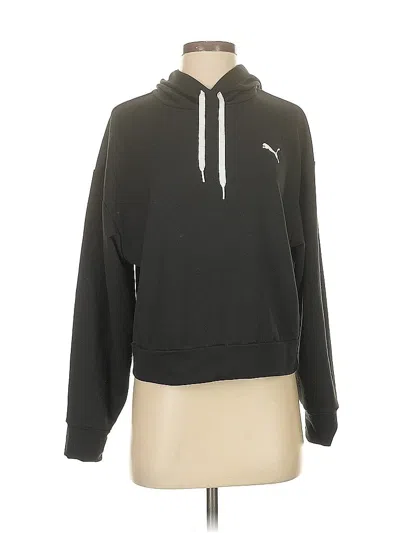 Pre-owned Puma Pullover Hoodie In Black