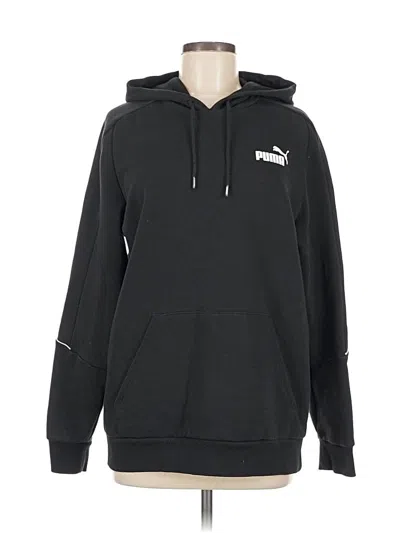 Pre-owned Puma Pullover Hoodie In Black