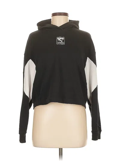 Pre-owned Puma Pullover Hoodie In Black