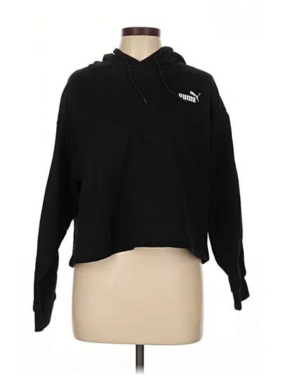 Pre-owned Puma Pullover Hoodie In Black