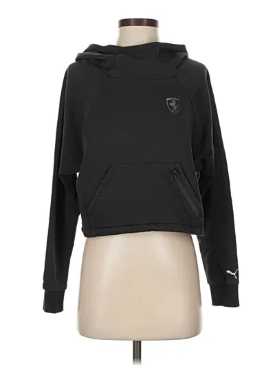 Pre-owned Puma Pullover Hoodie In Black