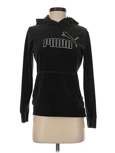 Pre-owned Puma Pullover Hoodie In Black