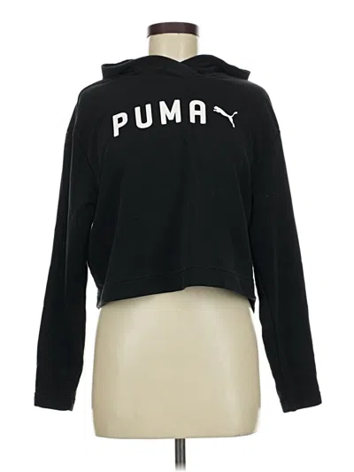 Pre-owned Puma Pullover Hoodie In Black