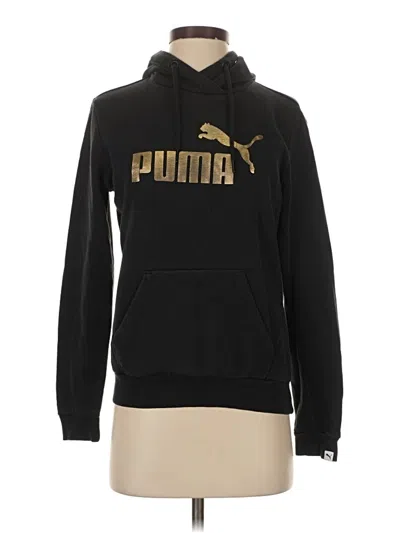 Pre-owned Puma Pullover Hoodie In Black