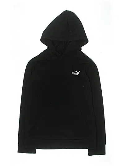Pre-owned Puma Kids' Pullover Hoodie In Black