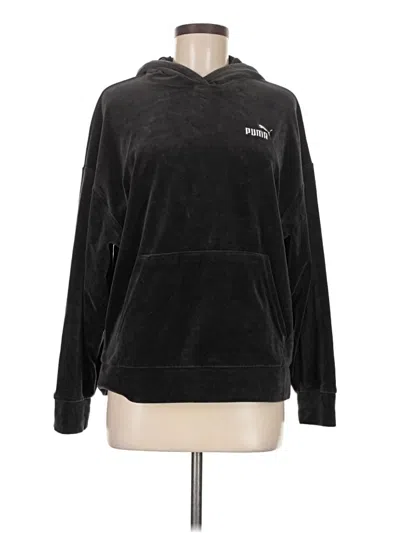Pre-owned Puma Pullover Hoodie In Black