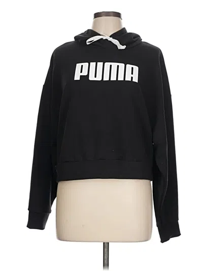 Pre-owned Puma Pullover Hoodie In Black