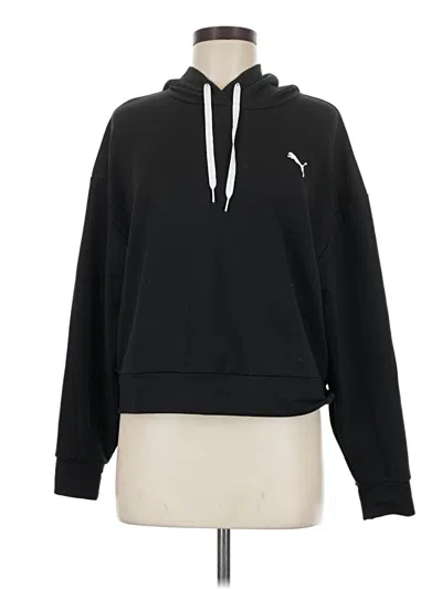 Pre-owned Puma Pullover Hoodie In Black