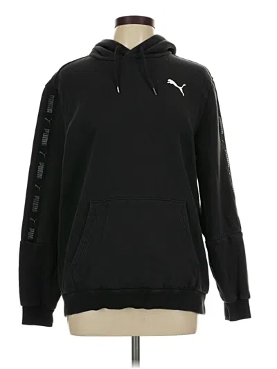 Pre-owned Puma Pullover Hoodie In Black
