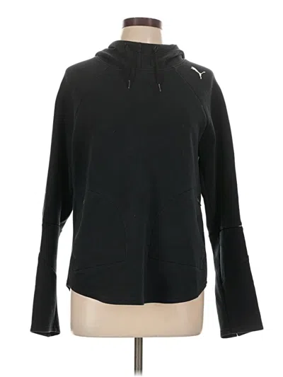 Pre-owned Puma Pullover Hoodie In Black