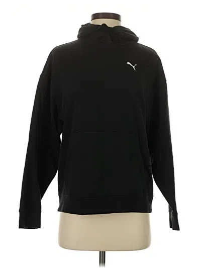 Pre-owned Puma Pullover Hoodie In Black