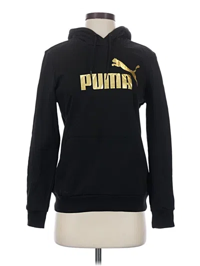 Pre-owned Puma Pullover Hoodie In Black