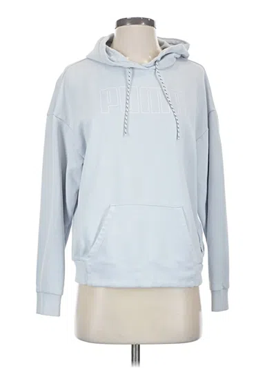 Pre-owned Puma Pullover Hoodie In Blue
