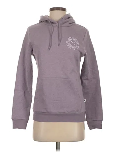 Pre-owned Puma Pullover Hoodie In Gray