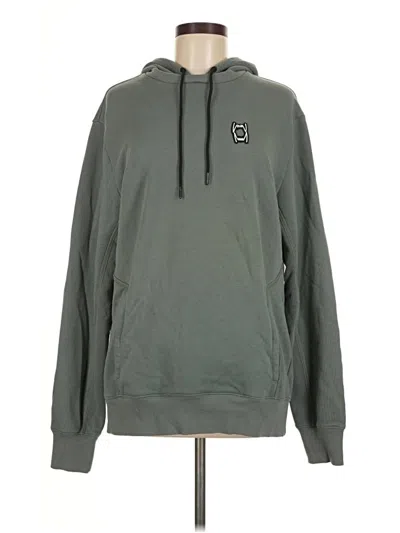 Pre-owned Puma Pullover Hoodie In Green