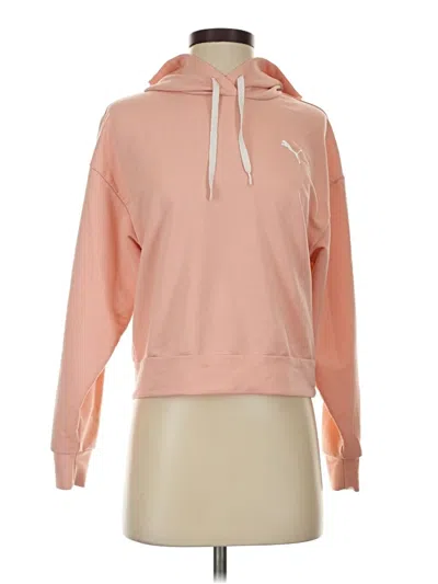 Pre-owned Puma Pullover Hoodie In Pink