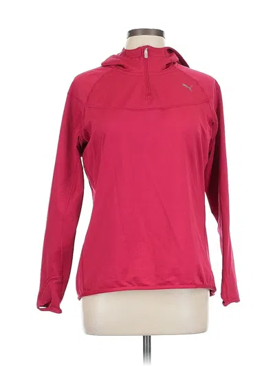 Pre-owned Puma Pullover Hoodie In Red