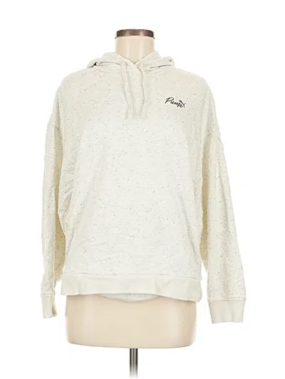 Pre-owned Puma Pullover Hoodie In Silver