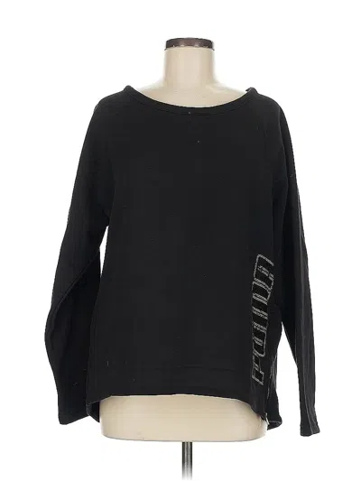Pre-owned Puma Pullover Sweater In Black