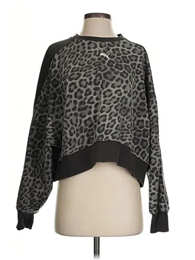 Pre-owned Puma Pullover Sweater In Black
