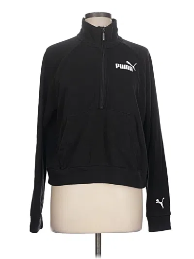 Pre-owned Puma Pullover Sweater In Black