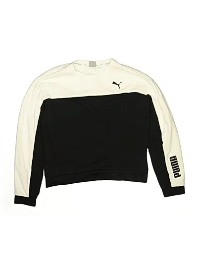 Pre-owned Puma Kids' Pullover Sweater In Black