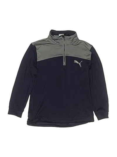 Pre-owned Puma Kids' Pullover Sweater In Blue