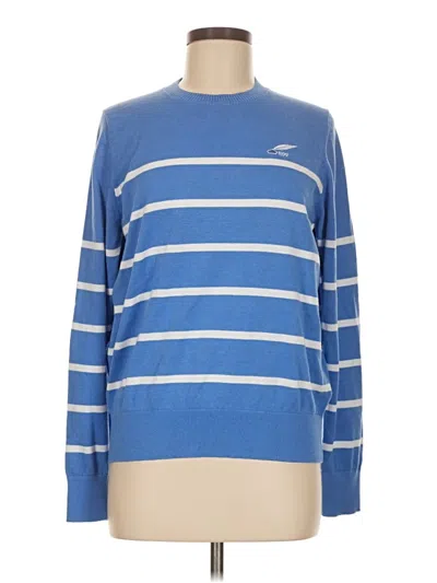 Pre-owned Puma Pullover Sweater In Blue