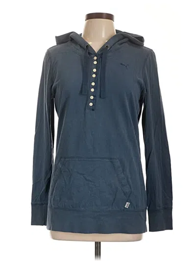 Pre-owned Puma Pullover Sweater In Blue