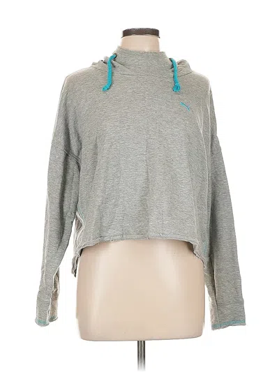 Pre-owned Puma Pullover Sweater In Gray