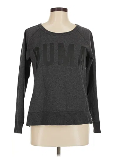 Pre-owned Puma Pullover Sweater In Gray
