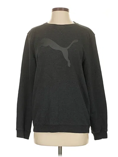 Pre-owned Puma Pullover Sweater In Gray