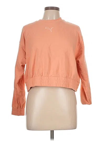 Pre-owned Puma Pullover Sweater In Orange