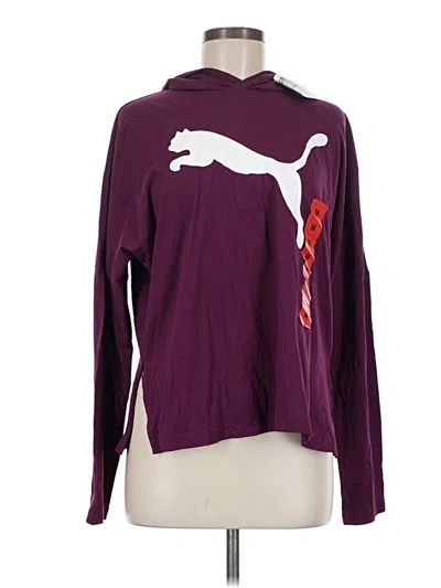 Pre-owned Puma Pullover Sweater In Purple