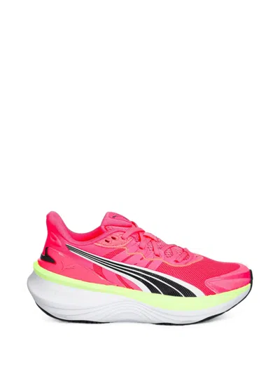 Puma Pulse Pro Panelled Sneakers In Pink