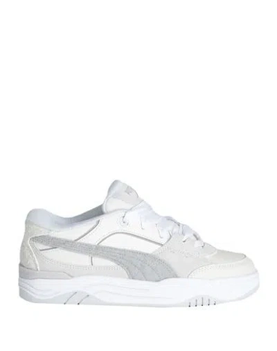 Puma -180 Prm Wns Woman Sneakers Ivory Size 7.5 Leather In White