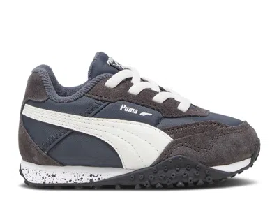 Puma Babies'   Blacktop Rider Toddler 'flat Dark Grey' In Multi